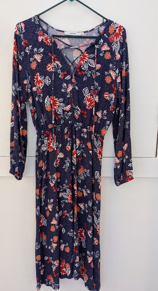 Long sleeve Floral Dress